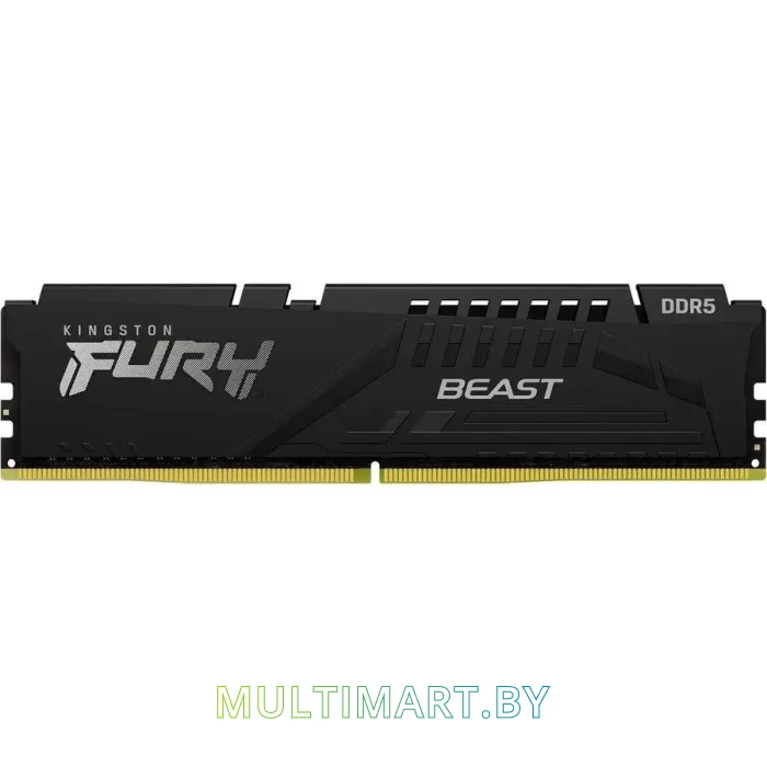 Оперативная память Kingston FURY Beast Black 2x8GB DDR5 PC5-41600 (KF552C36BBEK2-16)